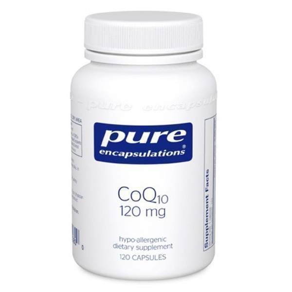 Коензим Pure Encapsulations, Q10, CoQ10, 120 мг, 60 капсул (20591)