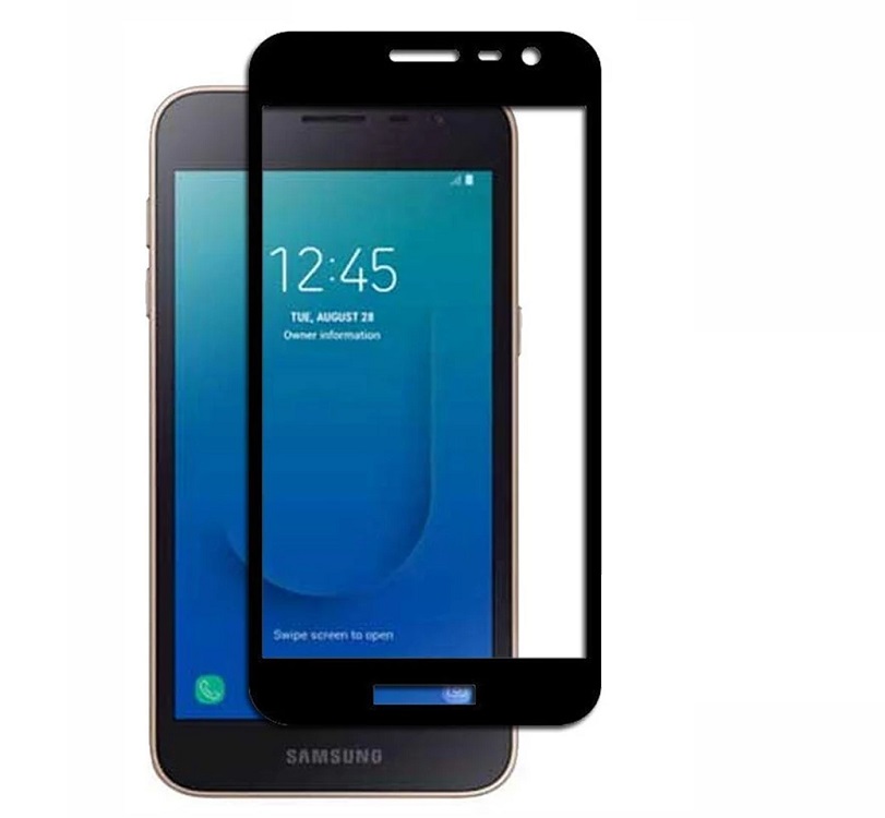 Захисне скло Full Glue Full Screen Glass Samsung Galaxy J2 Core/J260 Black (PG-000786)