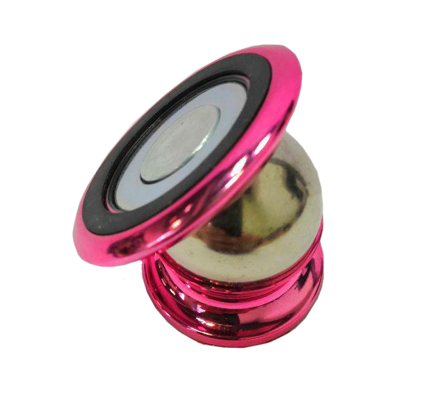Магнитный держатель для телефона в машину Mobile Bracket - Розовый (tdx0000617)