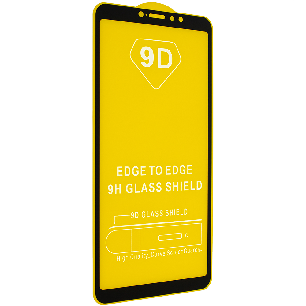 Защитное стекло 9D Glass для Xiaomi Mi Max 3 Black (7112)