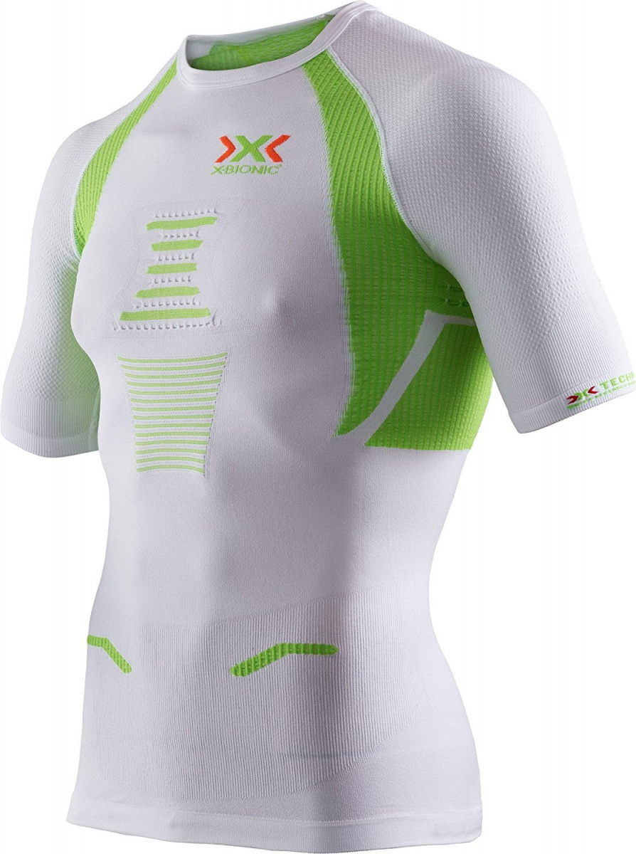 Термофутболка X-Bionic The Trick Running Shirt Short Sleeves Man S Зелений (1068-O100049 S W091)