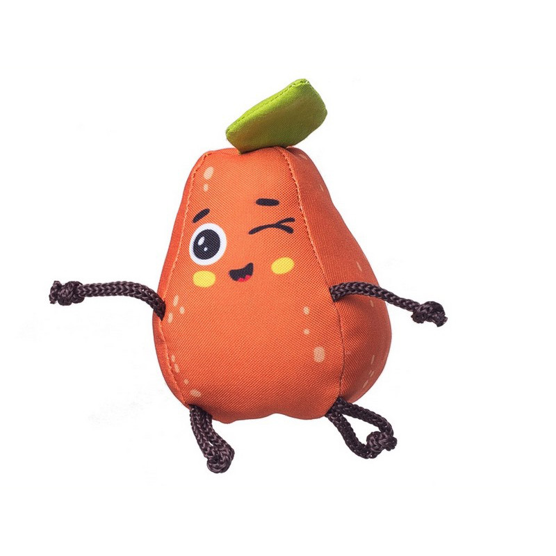 Брелок для рюкзака Macik Грушка LG2034-50, оранжевий, плюш