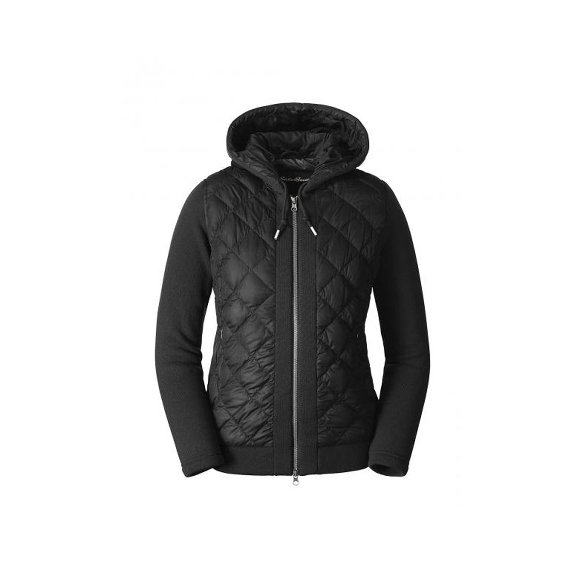 Куртка Eddie Bauer Womens 1944 Swiss Model Down Jacket S Чорний (0064BK)