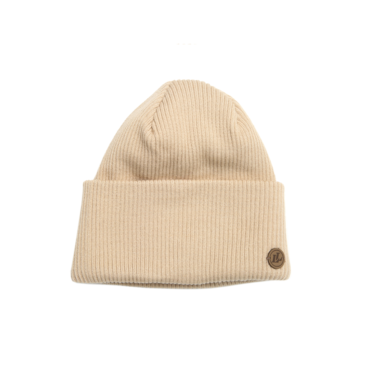 Шапка унисекс бини 947-901М LuckyLOOK One Size Бежевый
