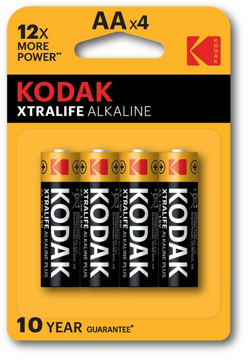 Батарейка Kodak XtraLife LR6 1х4 шт. (30075)