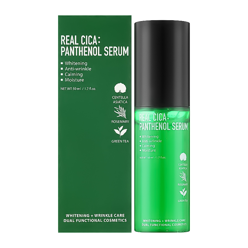 Заспокійлива сироватка для обличчя Real Cica Panthenol Serum Fortheskin 50 мл (8809598150645)