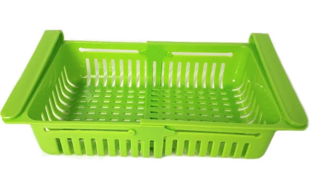 Полиця для холодильника підвісна з ручками Storage Rack 7240 Зелена (gr_012361)