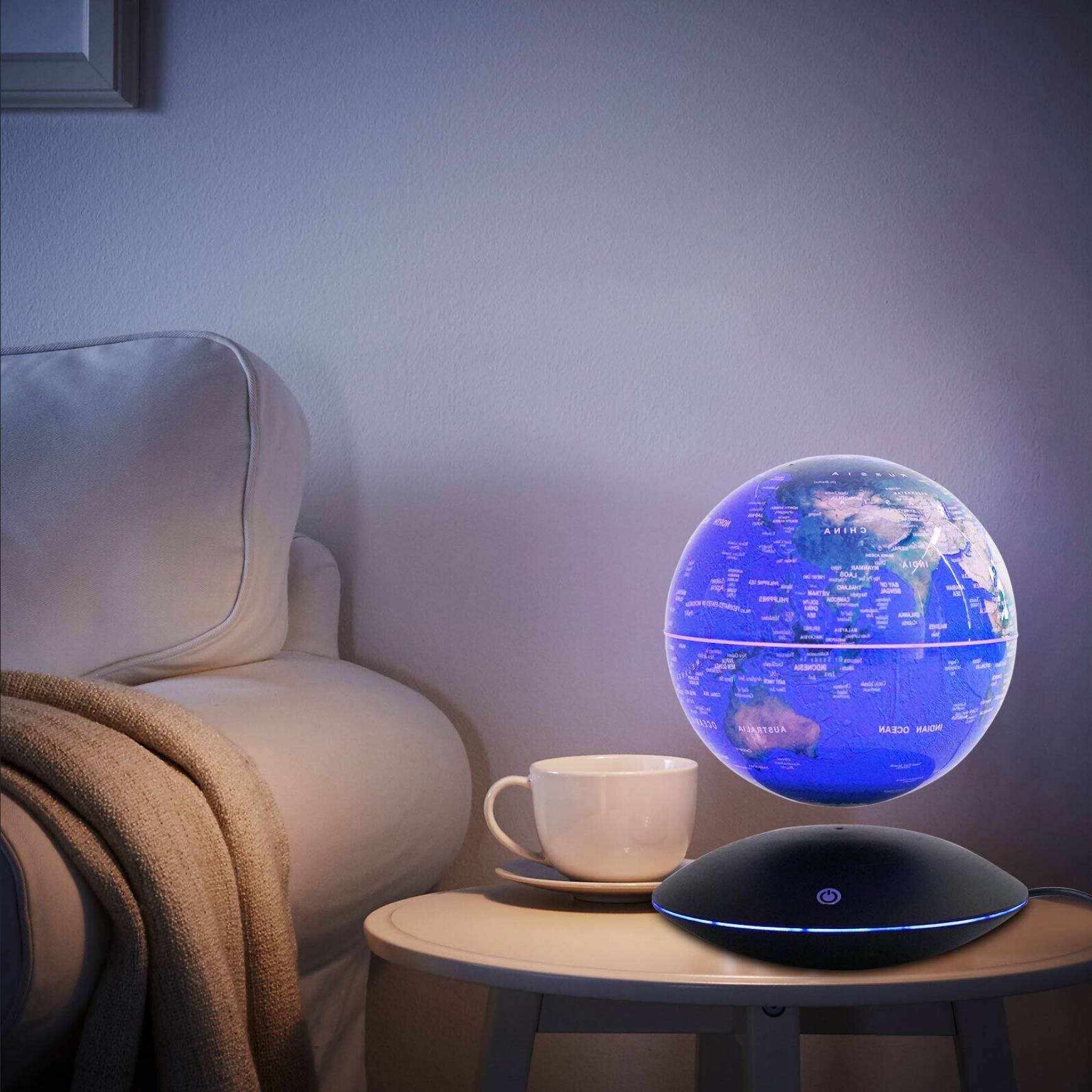 Левітуючий глобус Levitating globe 6" 16 см Синій (LPG6001GLBV2)