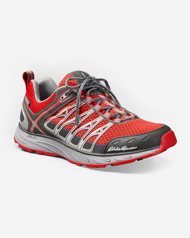 Кросівки Eddie Bauer Mens Highline Trail Pro DARK LAVA 44.5 Червоні (3483DL-44.5)