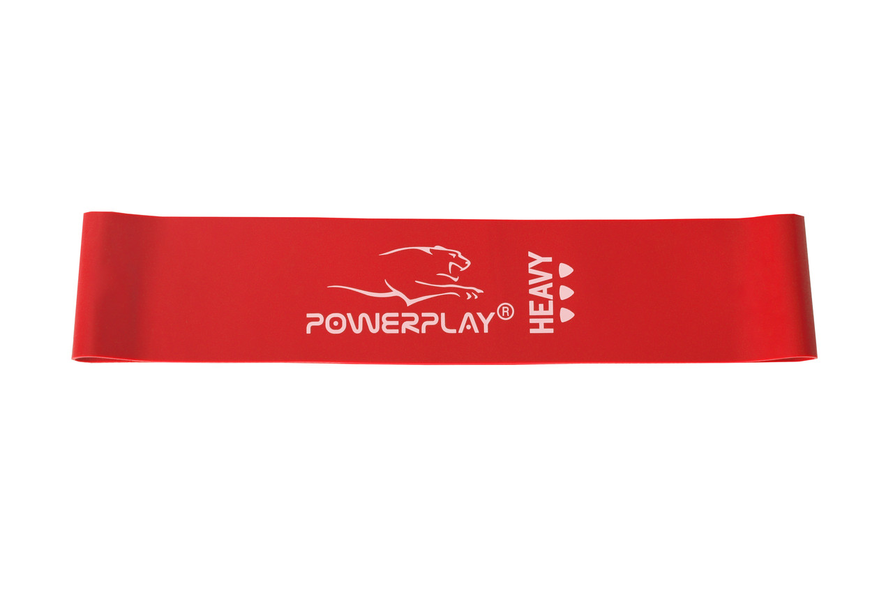 Фітнес гумка PowerPlay 4114 Heavy червона (500*50*1.2мм)