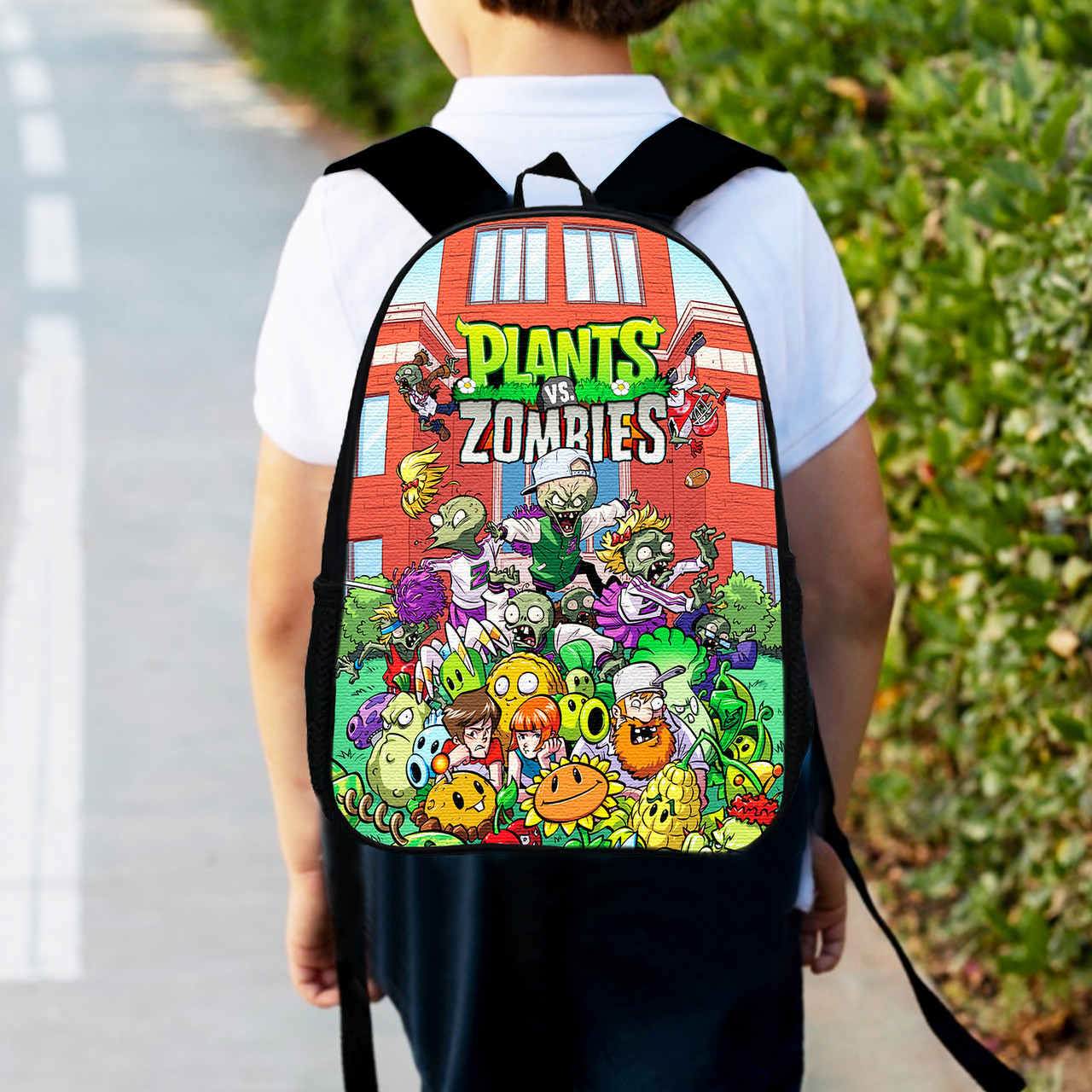 Дитячий рюкзак Plants vs. Zombies 34х27х13 см, різнокольоровий