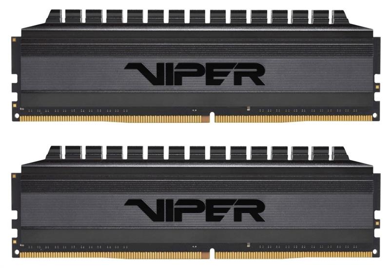 Оперативная память DDR4 2x16GB/3000 Patriot Viper 4 Blackout (PVB432G300C6K)