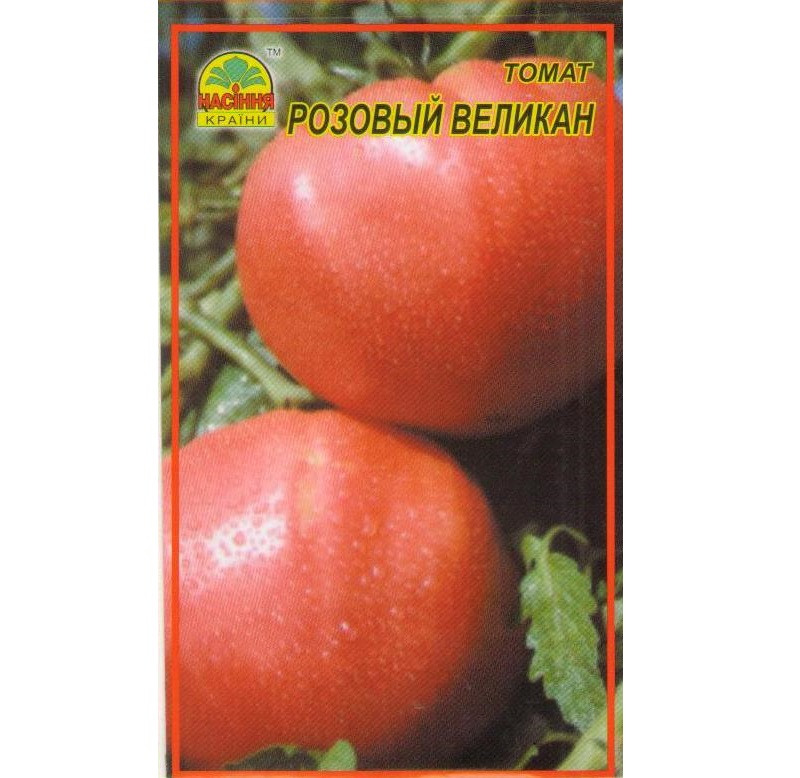 Семена томата Насіння країни Розовый великан 30 шт