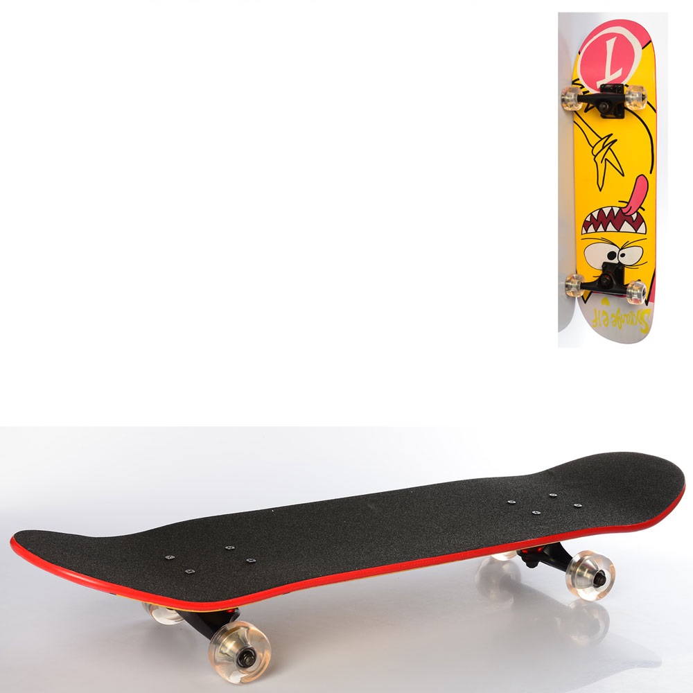 Скейт PROFI MS 0355-5 Розовый (SKL00033)