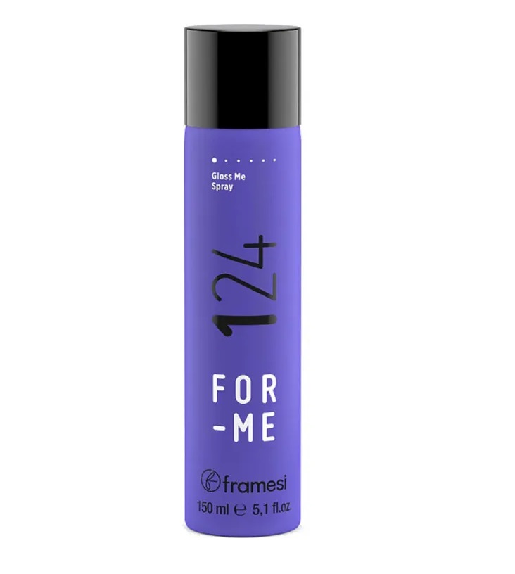 Спрей для блиску та об'єму з антистатичним ефектом Framesi For-me 124 Gloss Me Spray 150 мл