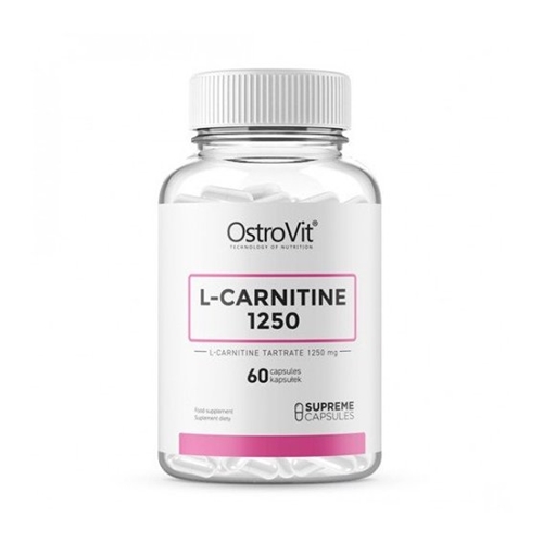 Жиросжигатель для спорта OstroVit L-Carnitine 1250 60 Caps