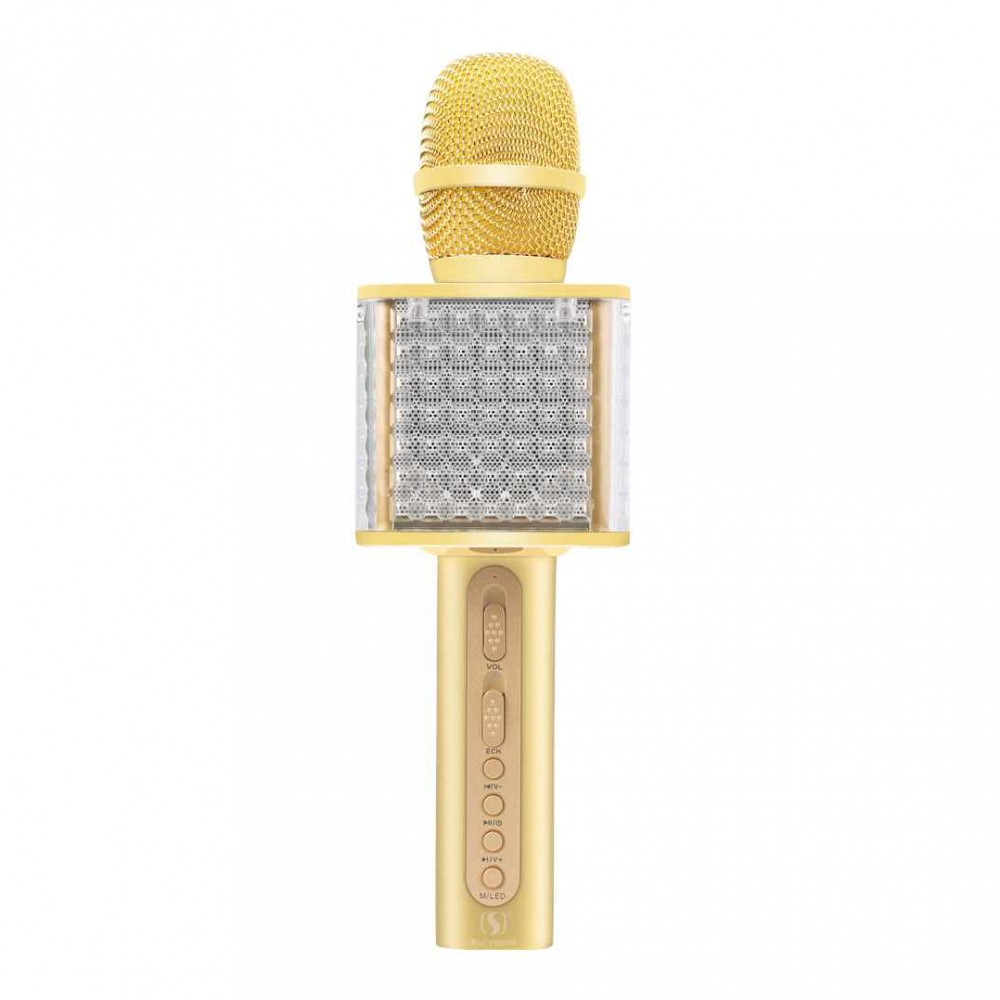 Беспроводной караоке микрофон Magic YS-86 Золотой (G101001185)