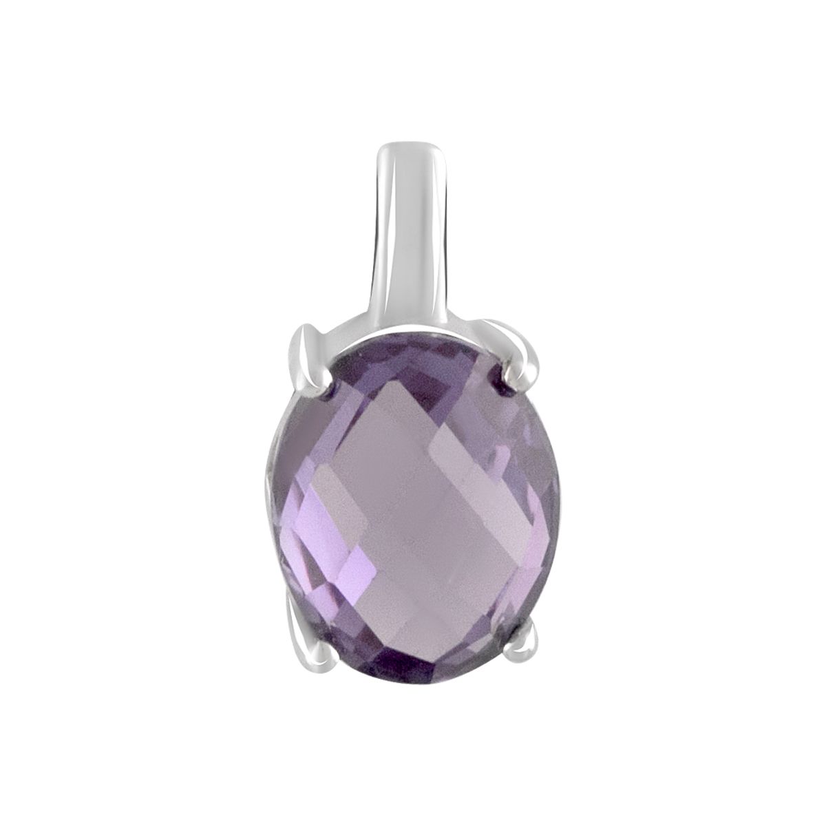 Серебряная подвеска SilverBreeze с александритом 3.84ct (2106098)