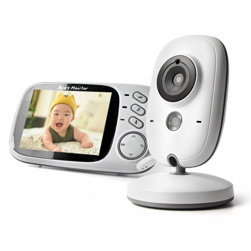 IP Camera Baby Monitor VB603 із датчиком нічного бачення Білий (hub_DcBU77334)