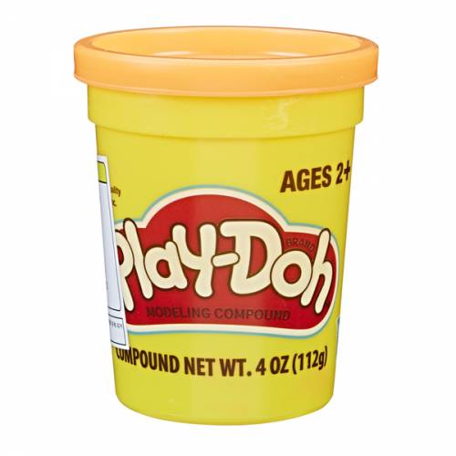 Баночка пластиліну Play-Doh помаранчевий B6756 (2000904596577)