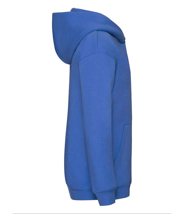 Толстовка Fruit of the loom Premium hooded sweat jacket Kids 140 см Синий (62-035-0)