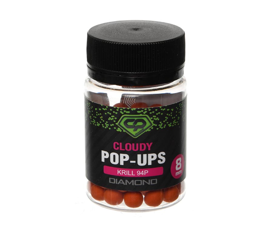 Бойли Carp Pro Diamond Cloudy Pop-Ups Krill 94P 8мм (DCPCPK8)