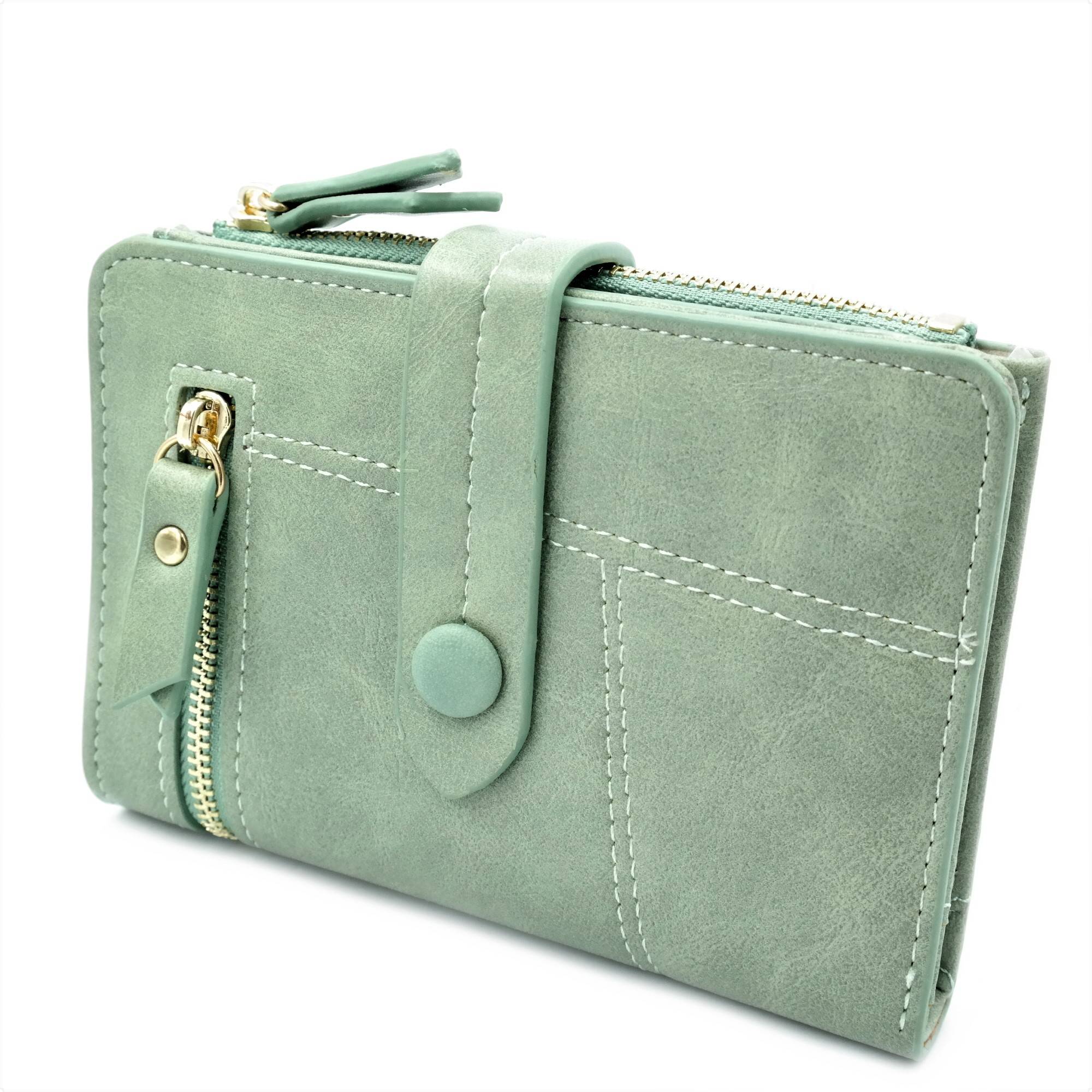 Жіночий гаманець Зелений (C219-1-6)