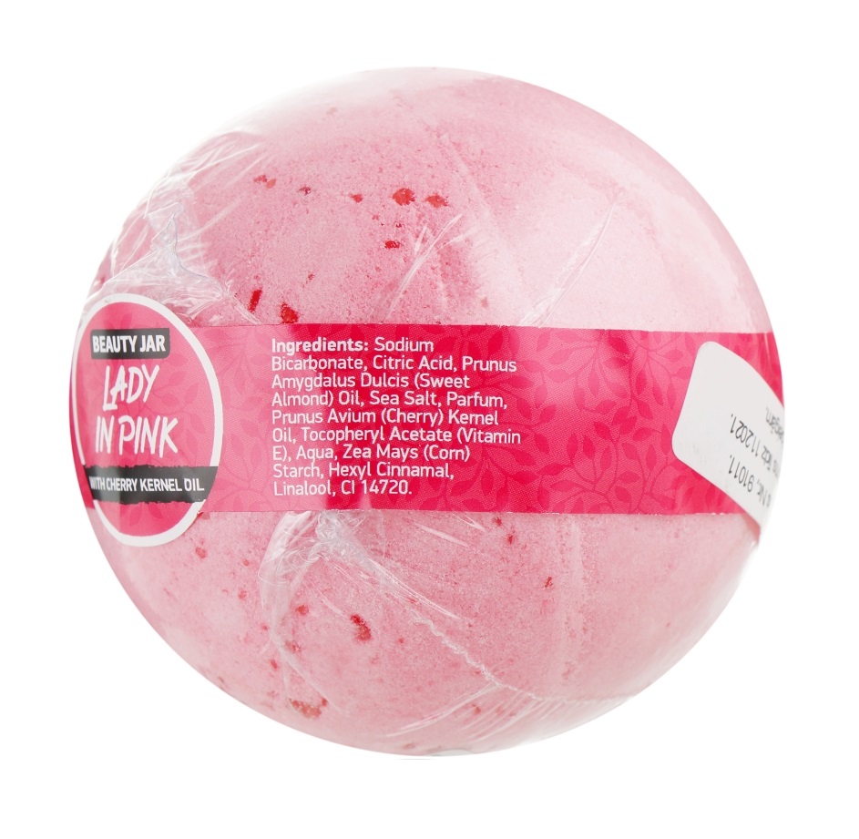 Бомбочка для ванны Lady In Pink Beauty Jar 200 г