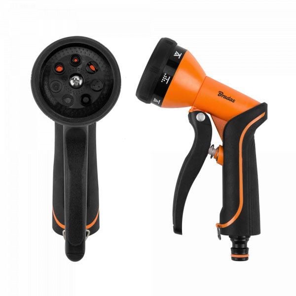 Пистолет для полива 7 режимов MULTI WATER BLACK LINE ECO-2058 Bradas