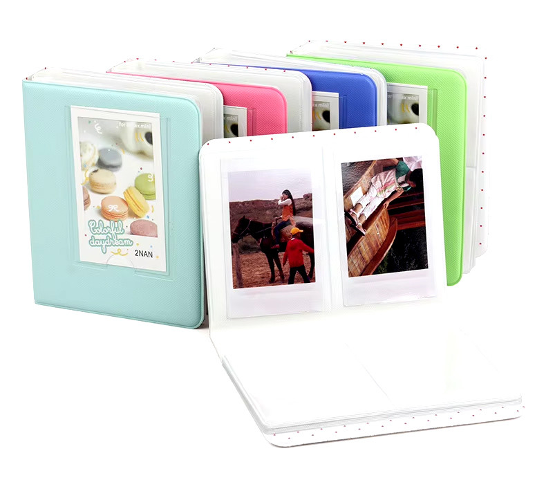 Фотоальбом для Fujifilm Instax Mini 12/11/40/70/90/99/EVO/Link/Liplay Polaroid 300 розовый 2433053444