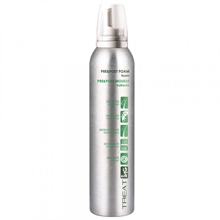 Мус для волосся до та після ING Professional 250 ml