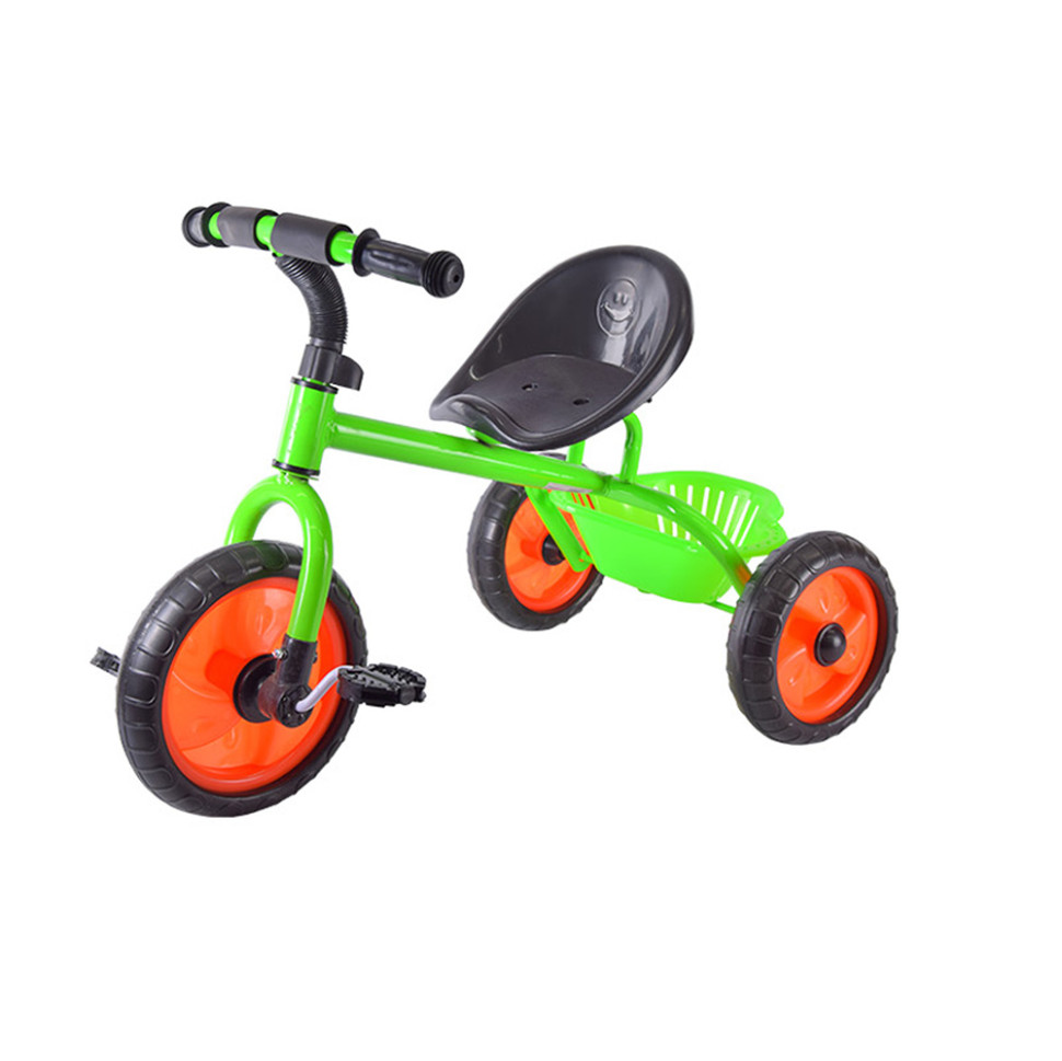 Детский Велосипед трехколесный Bambi TR2101 колеса 10 8 дюймов Зеленый