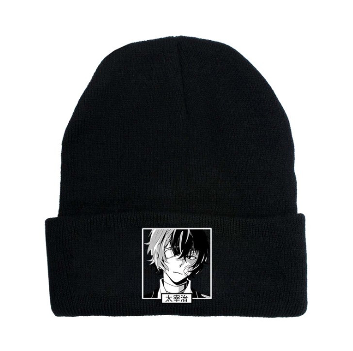 Шапка Jsstore Аниме Бродячие Псы One Size Черная