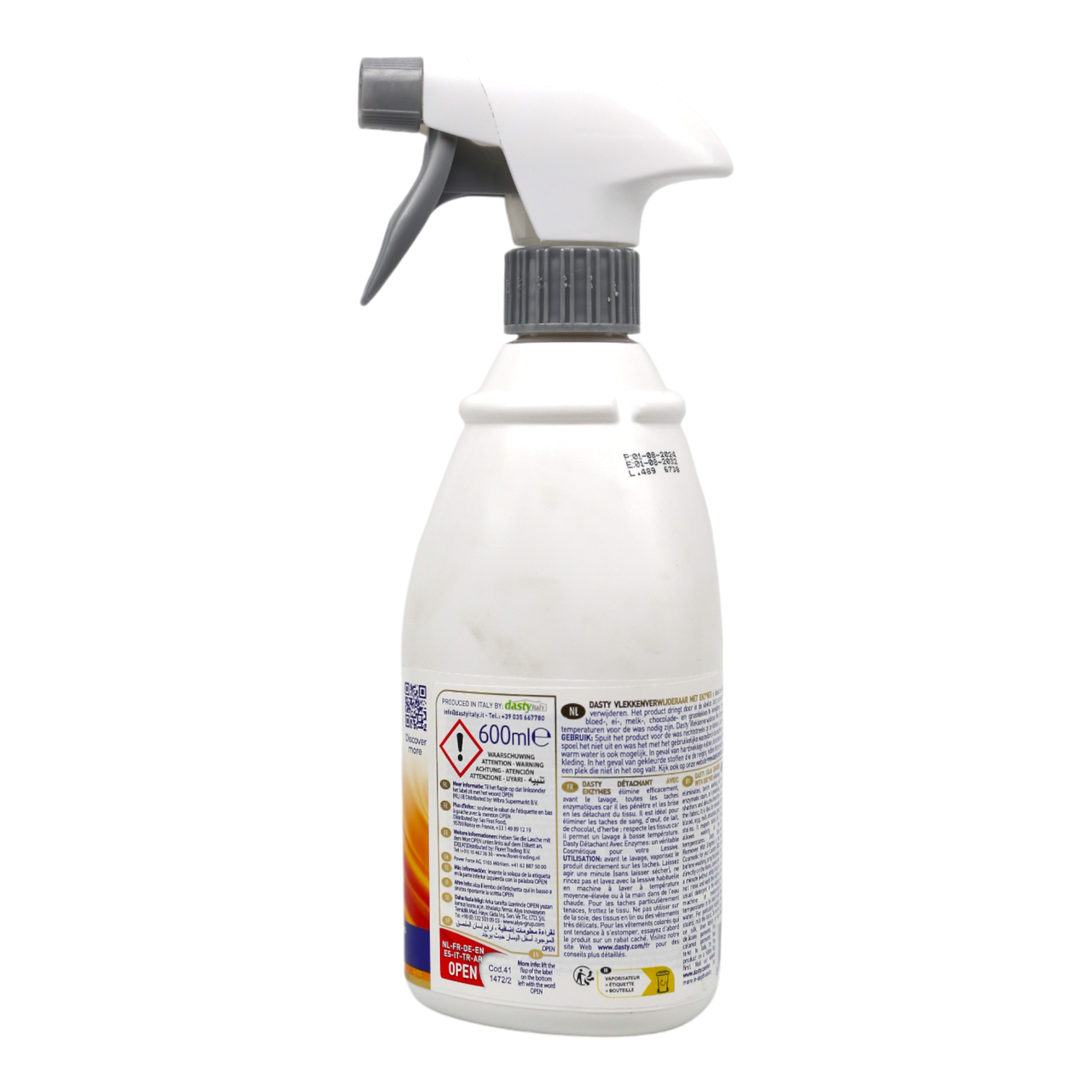 Спрей-пятновыводитель с энзимами Dasty Professional 600 мл
