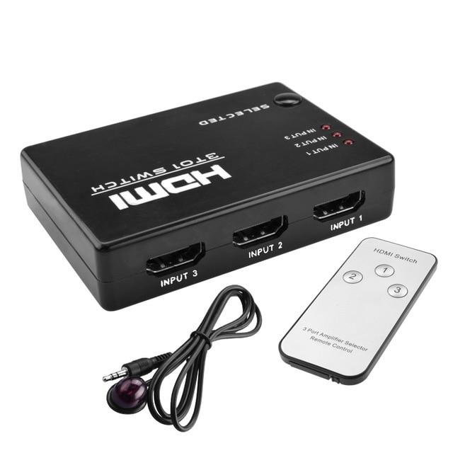 HDMI-переключатель Digital SY-301 Черный (20053100277)