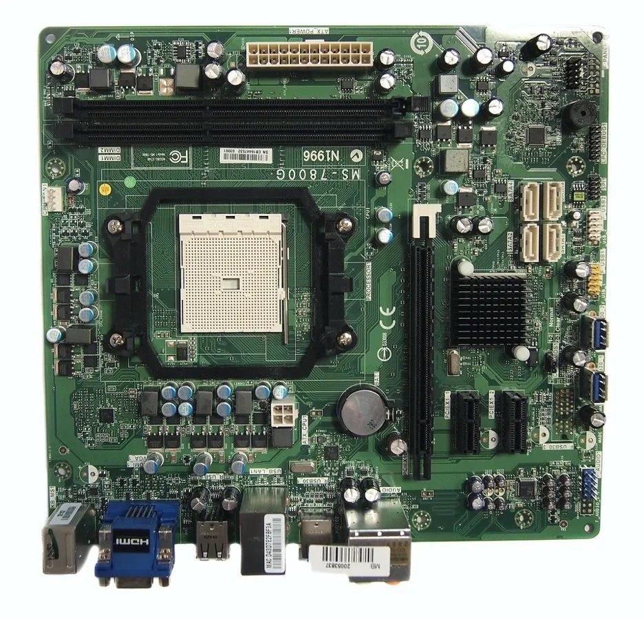 Материнська плата ECS MS-7800G Socket FM2