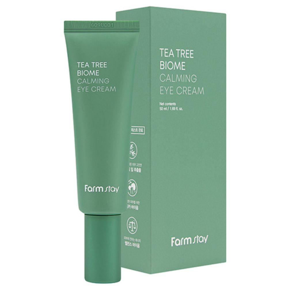 Заспокійливий крем для очей FarmStay Tea Tree Biome Calming Eye Cream 50 мл (8809783321423)