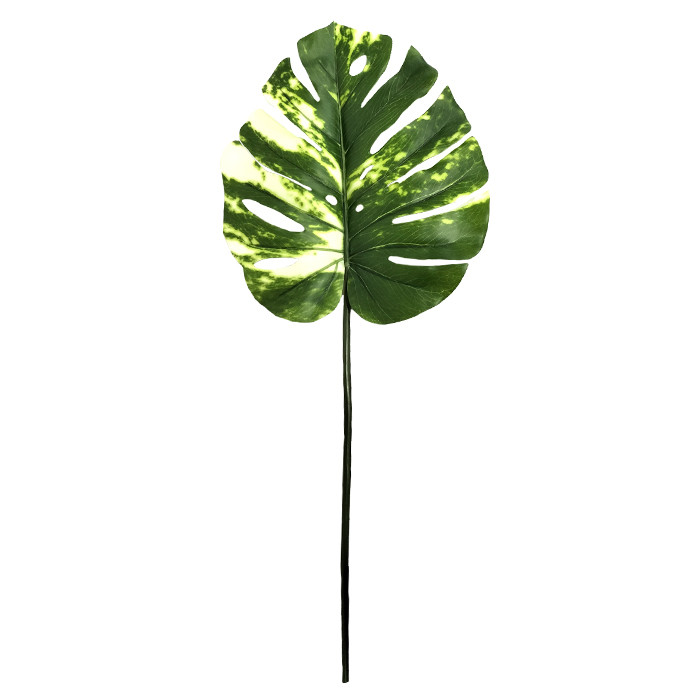Искуственный лист Engard Monstera Alba 73 см (TW-54)