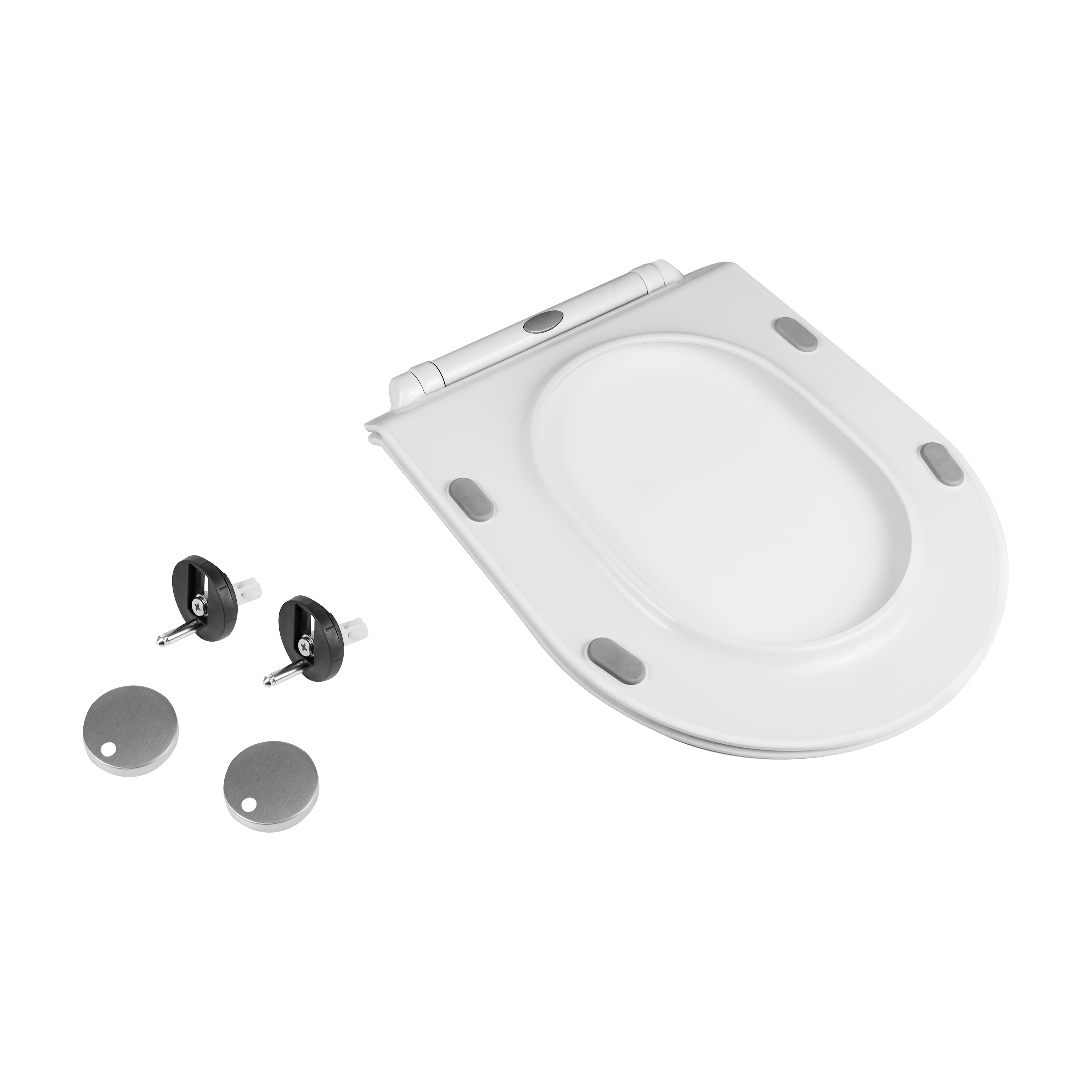 Сиденье Для Унитаза Qtap Presto С Микролифтом Slim Qt26991217Aw
