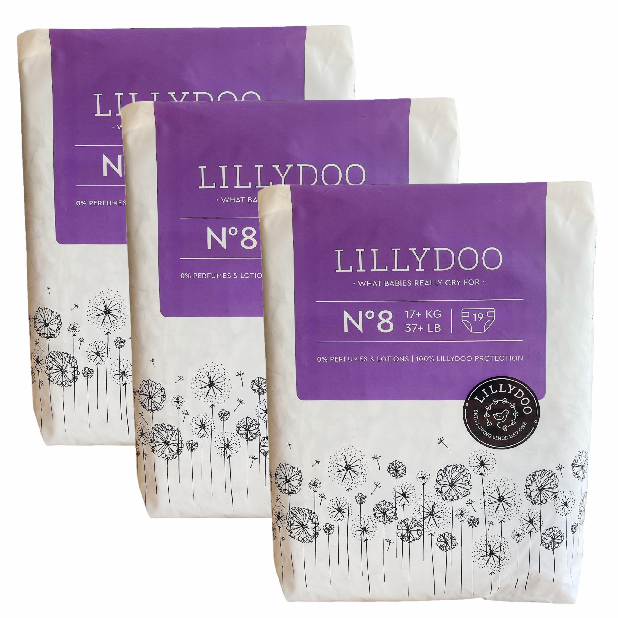 Подгузники Lillydoo 8 17+ кг 57 шт (104814499)