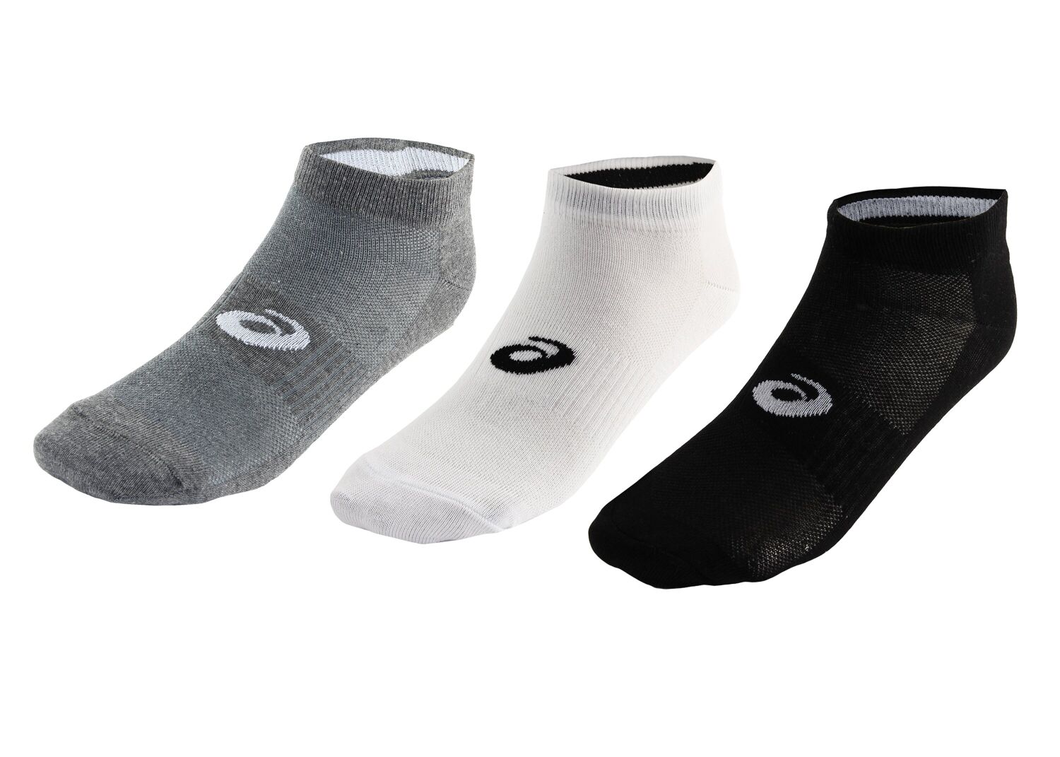 Носки Asics Ped Sock 43-46 3 пары white/gray/black (155206-0701)