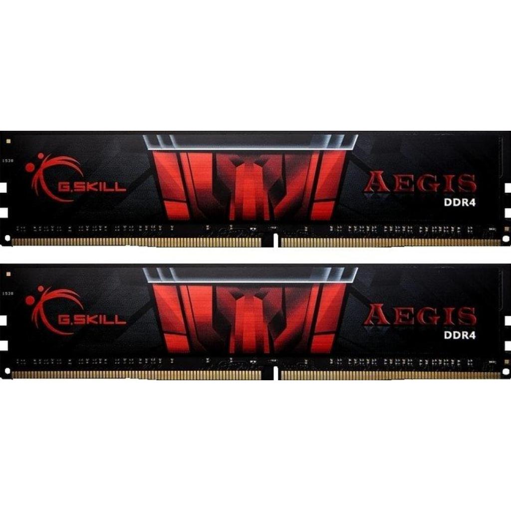 Оперативная память для компьютера DDR4 16GB (2x8GB) 3000 MHz Aegis G.Skill (F4-3000C16D-16GISB)