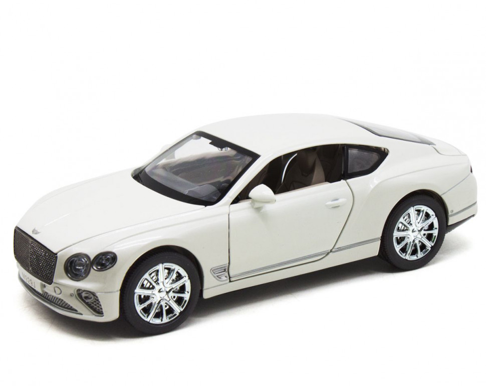 Машина АвтоСвіт AS-2808 Bentley Continental GT 1:24 Белый