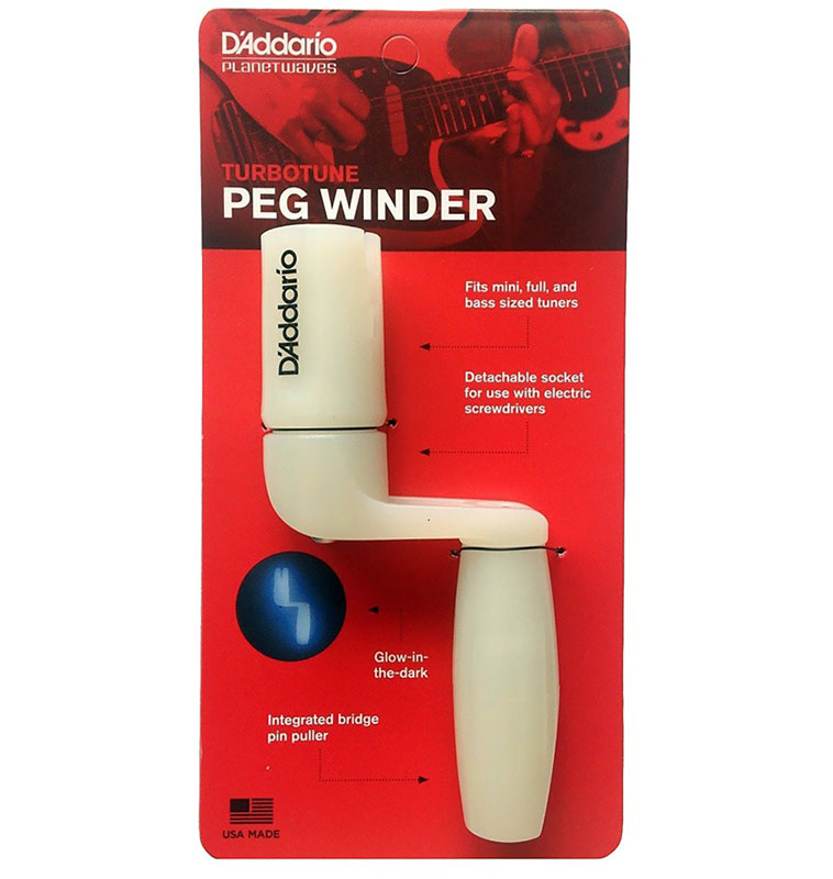 Ключ для намотки струн D'Addario PW-TTPW-01 Turbotune Peg Winder