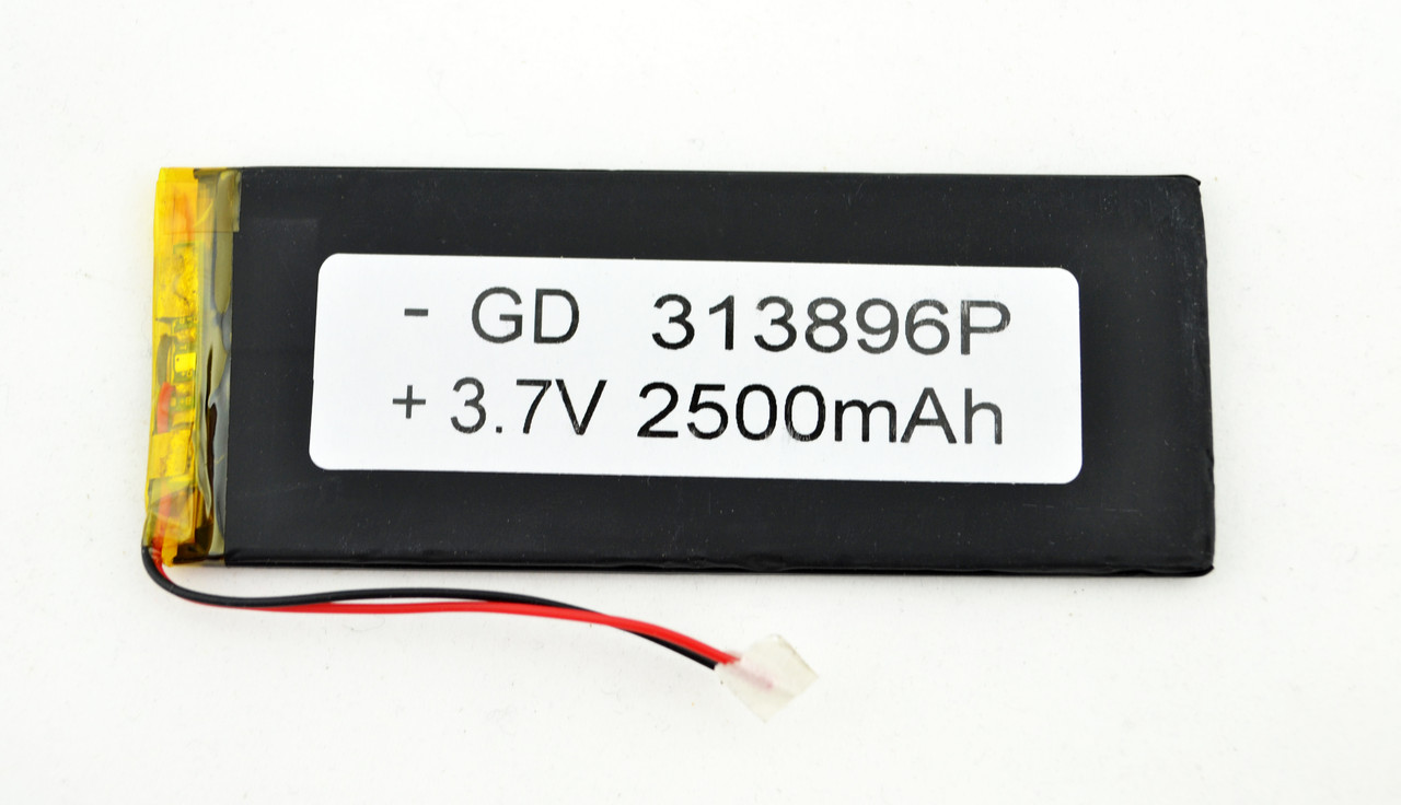 Универсальный литий-полимерный аккумулятор 3.7V 96 х 38 х 3 2500 mAh (hub_np2_0917)