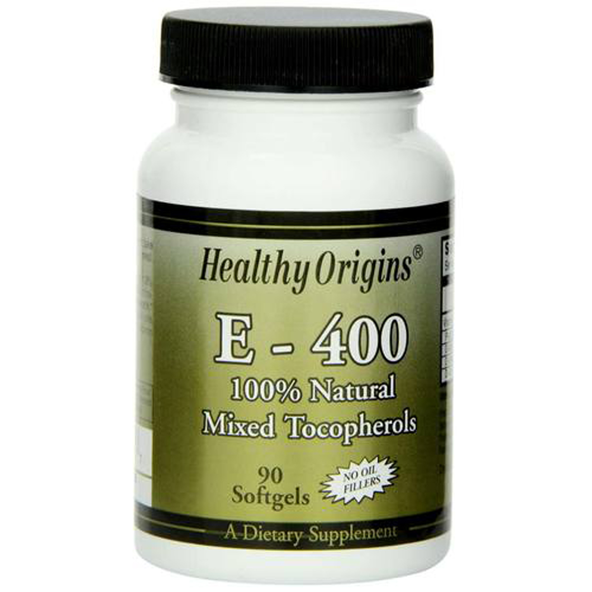 Витамин Е Healthy Origins смесь токоферолов Vitamin E 400 МЕ 90 капсул (HO15144)