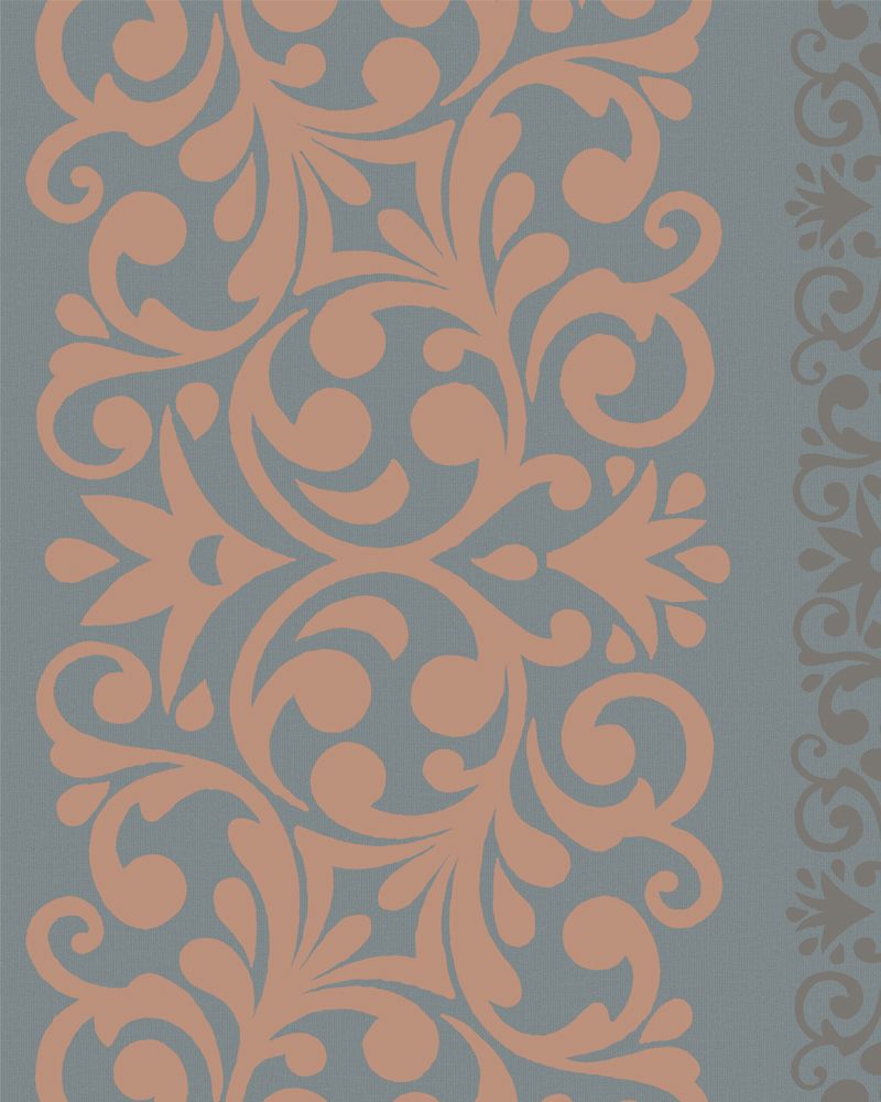 Флізелінові шпалери Marburg Ornamental Home 55236 Сіро-Червоні