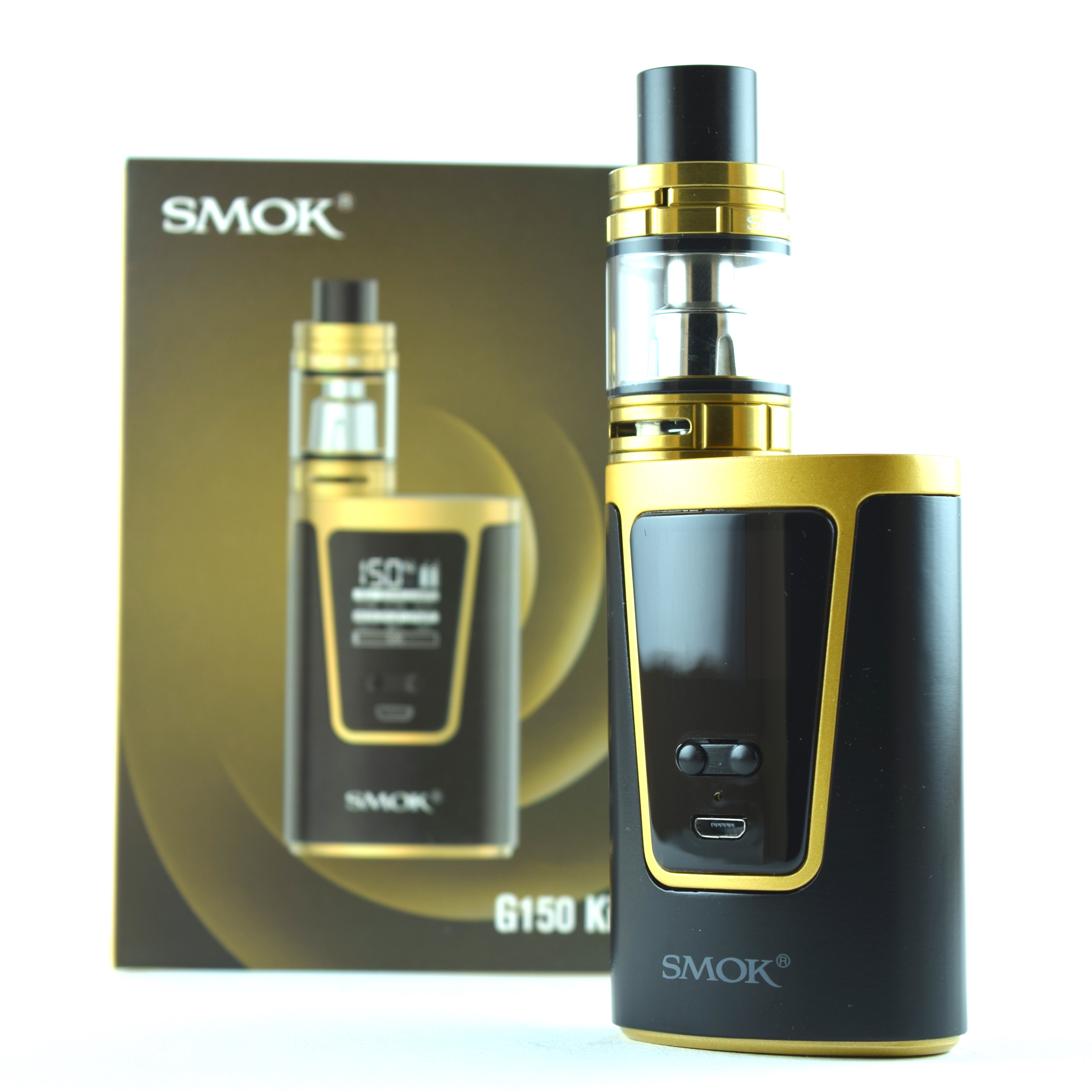 Стартовый набор Smok G150 Kit Черно-Золотой