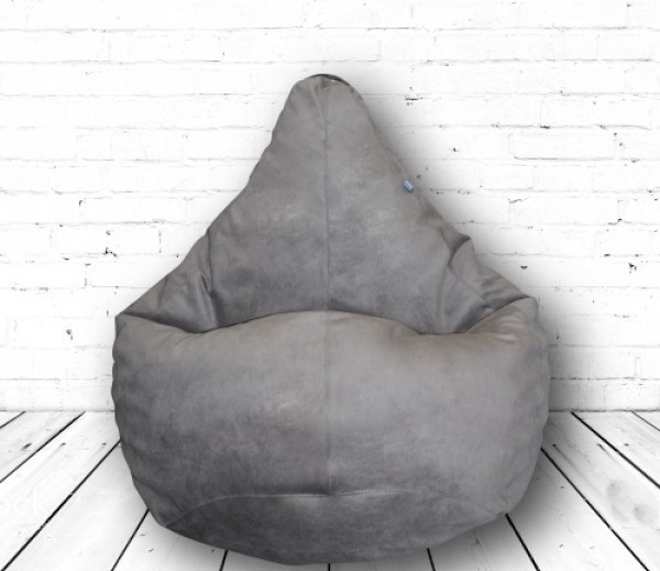 Кресло мешок Tia-Sport Тринити-15​ 120х90 см серый (sm-0238)