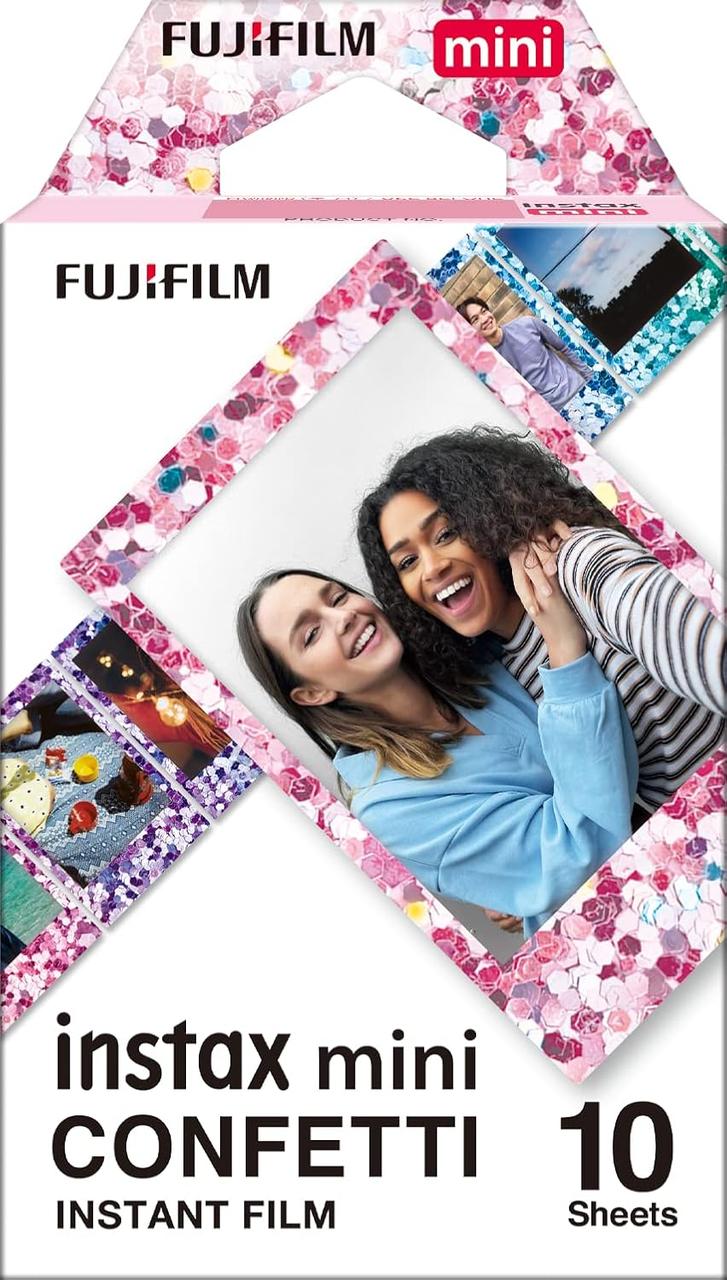 Фотобумага Fujifilm Instax Mini Confetti 8,6х5,4 см Разноцветный 10 шт